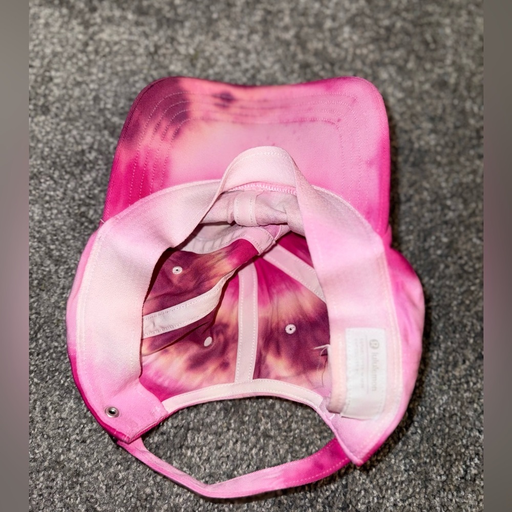 Women’s Lululemon Hand Tie Dyed Classic Ball Cap Hat Adjustable Strap O/S - Picture 9 of 13